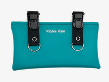Load image into Gallery viewer, Klipsee Kase -Teal with Black Straps