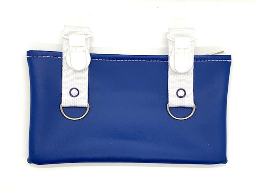 Klipsee Kase - Royal Blue with White Straps
