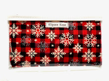 Load image into Gallery viewer, Christmas Plaid Snowflake