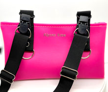 Load image into Gallery viewer, Klipsee Kase - Hot Pink with Black Straps